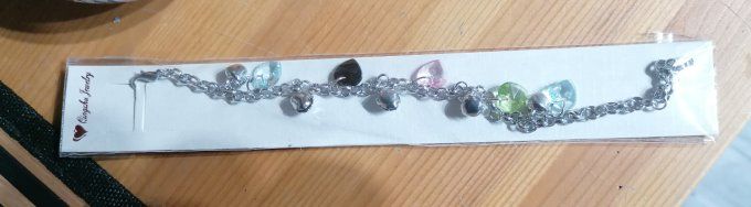 Bracelet avec pampilles "cristal"