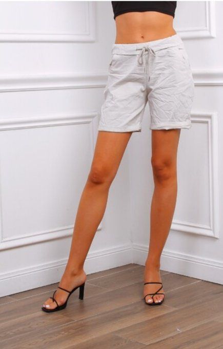 Short  coton stretch (6 couleurs)