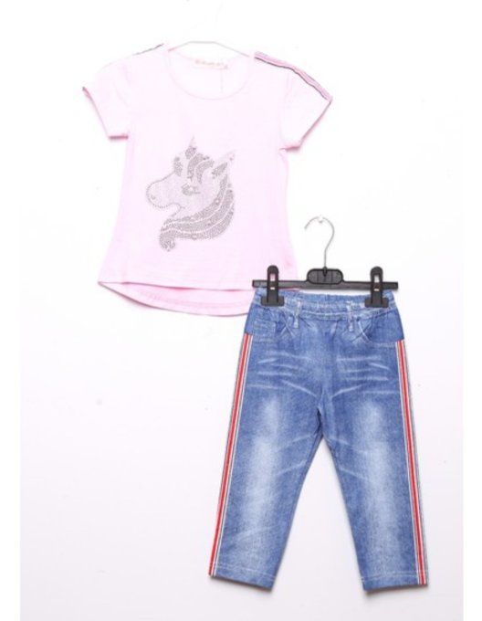 Ensemble Tshirt et legging "jeans"